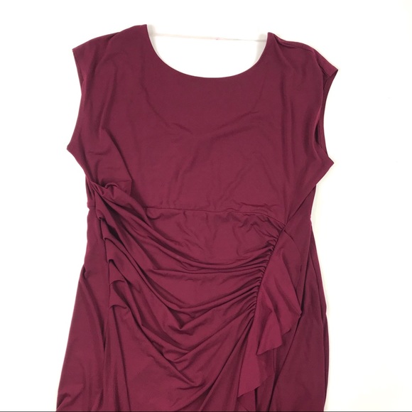 Lane Bryant Dresses & Skirts - New Lane Bryant Ruffle Maxi Dress Scoop Back